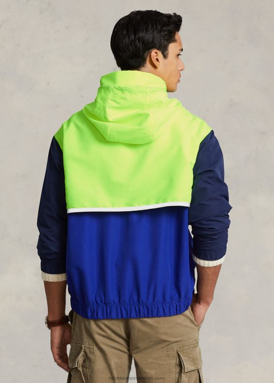 city ​​royal multi bărbați Ralph Lauren jachetă cu glugă, impermeabilă la pachet 046888508