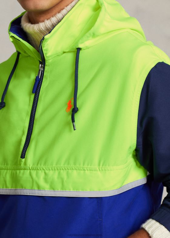 city ​​royal multi bărbați Ralph Lauren jachetă cu glugă, impermeabilă la pachet 046888508