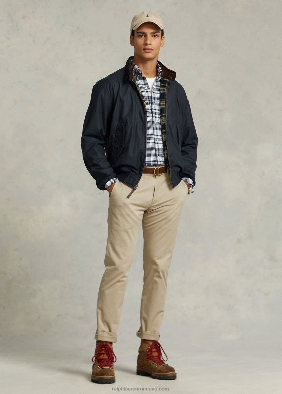 colecția marinei bărbați Ralph Lauren jachetă din pânză uleioasă 04688124