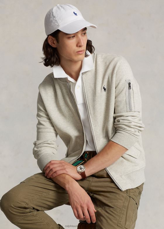 erica sport usor bărbați Ralph Lauren jachetă bomber din tricot dublu 04688568