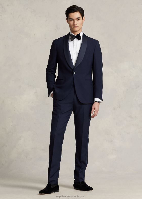 marina bărbați Ralph Lauren jachetă smoking șal polo 046881247