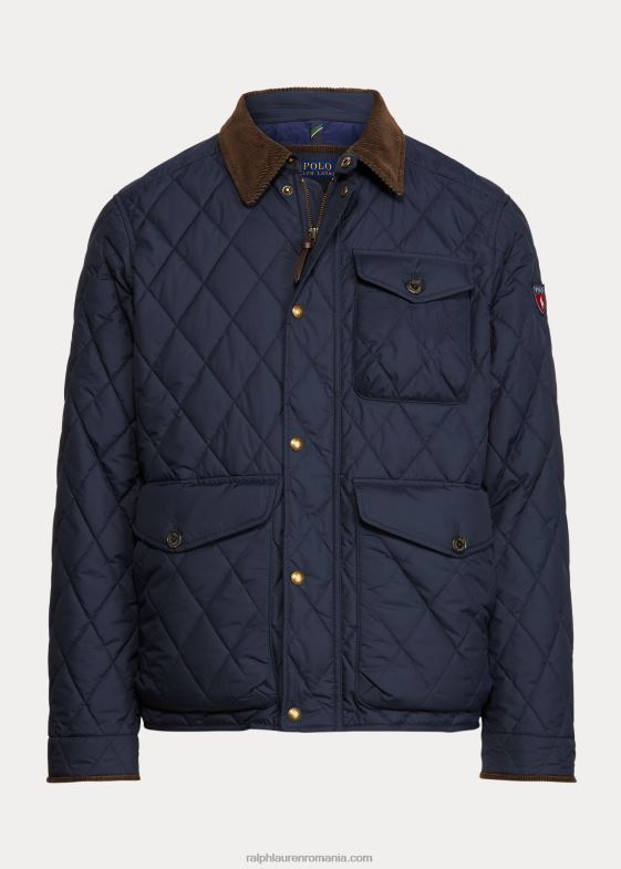 marina de facultate bărbați Ralph Lauren geacă matlasată hidrofugă 046888653