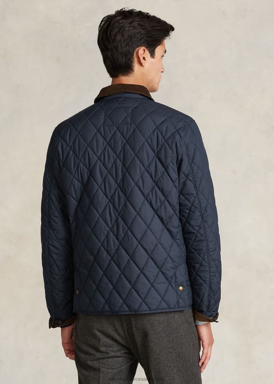 marina de facultate bărbați Ralph Lauren geacă matlasată hidrofugă 046888653