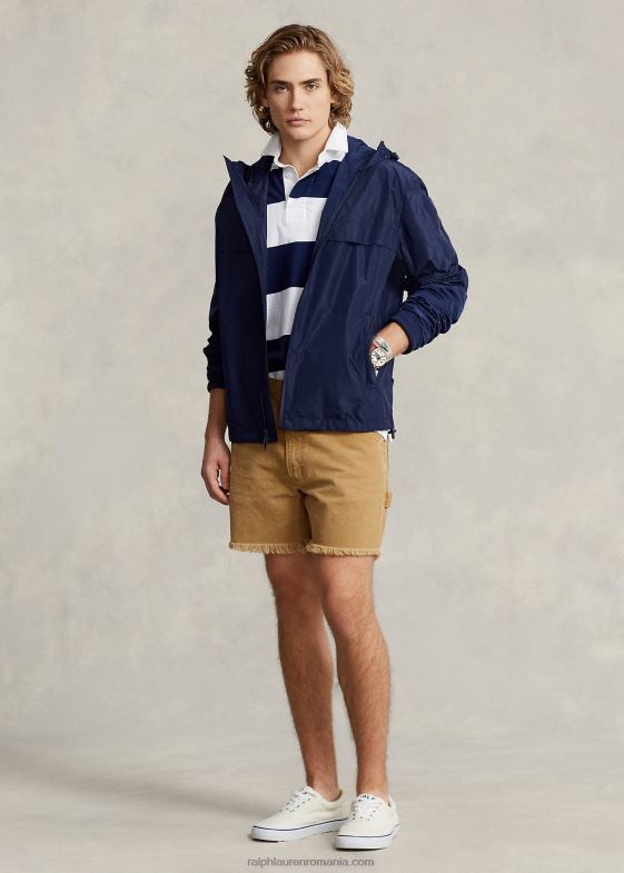 marina newport bărbați Ralph Lauren geacă cu glugă hidrofugă 046888384