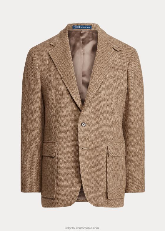 maro și cămilă bărbați Ralph Lauren jacheta rl67 în oase 046881301