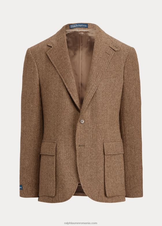 maro și cămilă bărbați Ralph Lauren jacheta rl67 în oase 0468896