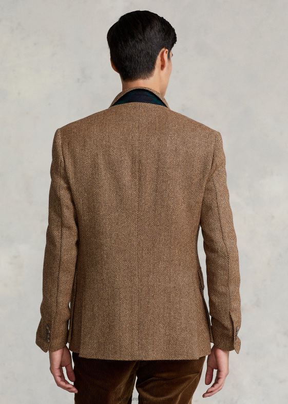 maro și cămilă bărbați Ralph Lauren jacheta rl67 în oase 0468896