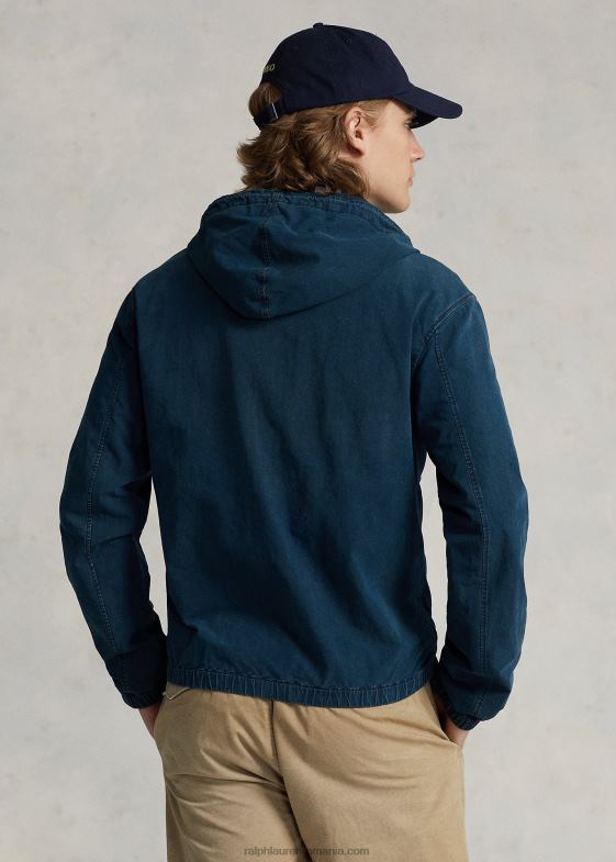 nathen bărbați Ralph Lauren jachetă din denim cu glugă 046881173