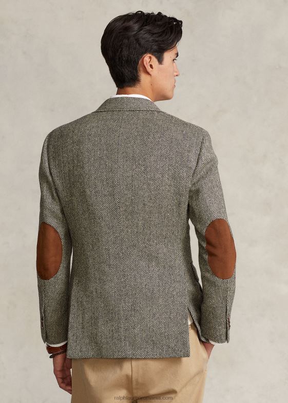 negru si crem bărbați Ralph Lauren jacheta rl67 046888522