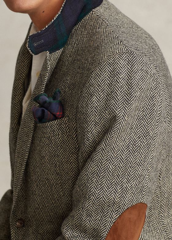 negru si crem bărbați Ralph Lauren jacheta rl67 046888522