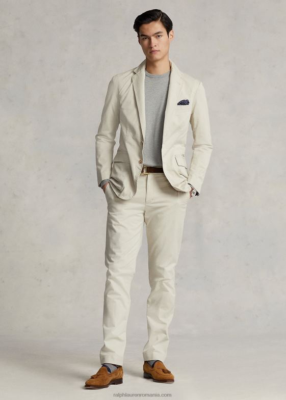 piatră bărbați Ralph Lauren jachetă chino stretch neconstruită 04688615