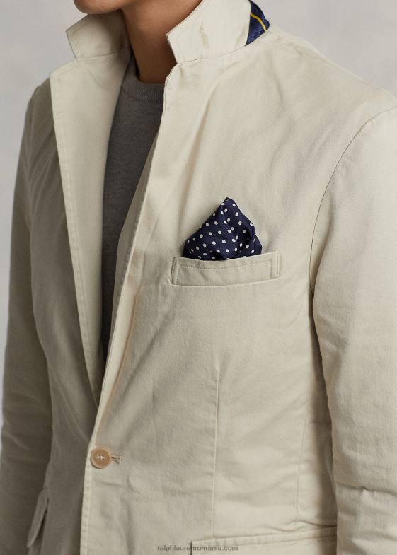 piatră bărbați Ralph Lauren jachetă chino stretch neconstruită 04688615