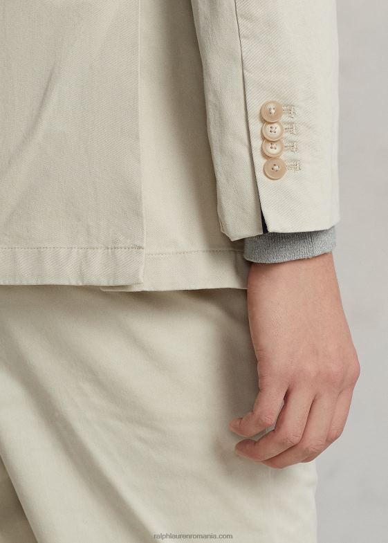 piatră bărbați Ralph Lauren jachetă chino stretch neconstruită 04688615