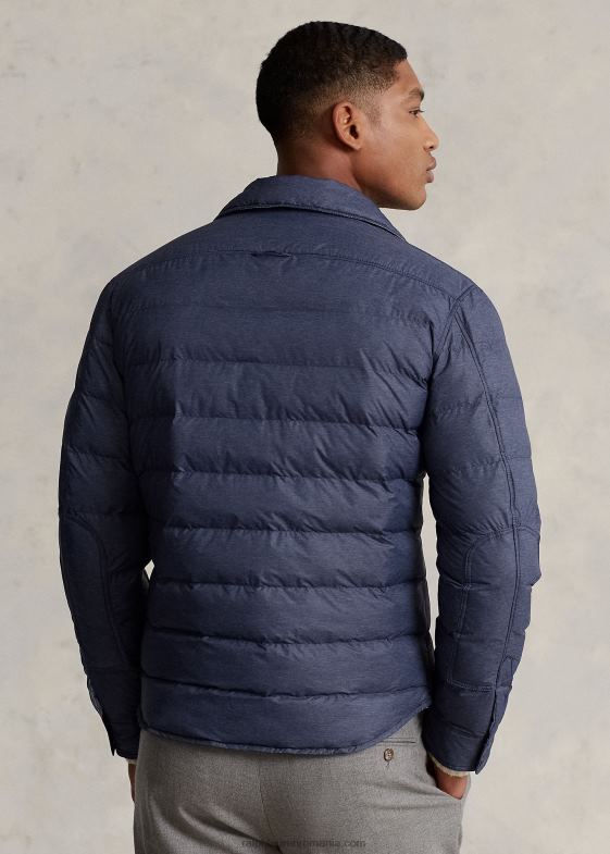 primăvară navy heather bărbați Ralph Lauren jachetă hidrofugă 046881225