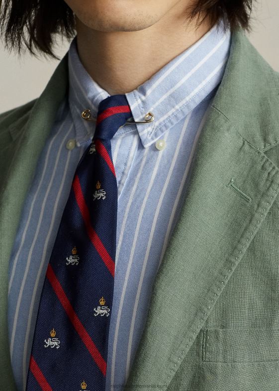 verde cargo bărbați Ralph Lauren jachetă polo din in moale 046888458