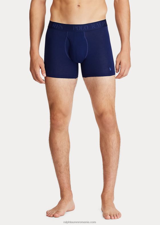 alb/albastru bărbați Ralph Lauren Boxer 4d-flex pachet de 3 04688273