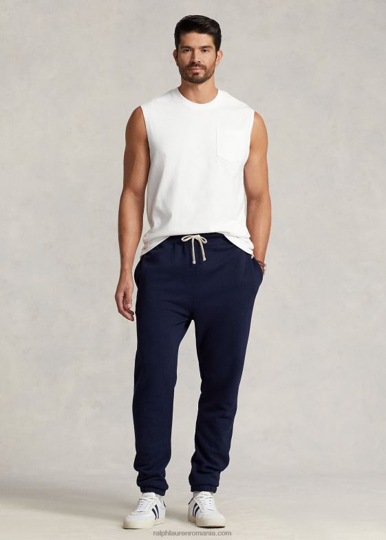 alb bărbați Ralph Lauren rezervor de buzunar din tricou 046881522