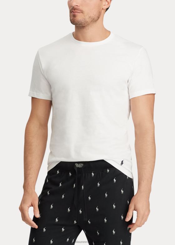 alb/marin de croazieră bărbați Ralph Lauren pachet de 3 cu crewneck clasic 046881615