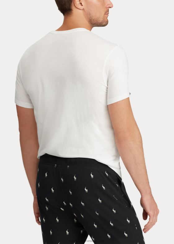 alb/marin de croazieră bărbați Ralph Lauren pachet de 3 cu crewneck clasic 046881615