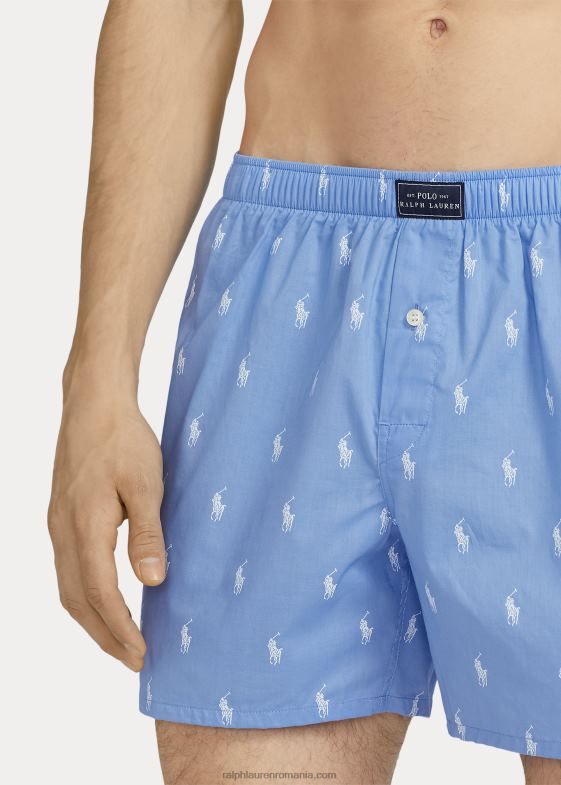 albastru de plajă bărbați Ralph Lauren boxer peste tot 04688624
