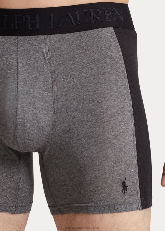 cărbune/gri/negru bărbați Ralph Lauren Boxer 4d-flex max flex pachet de 3 04688608