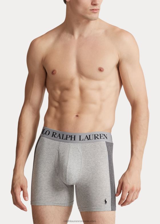 cărbune/gri/negru bărbați Ralph Lauren Boxer 4d-flex max flex pachet de 3 04688608