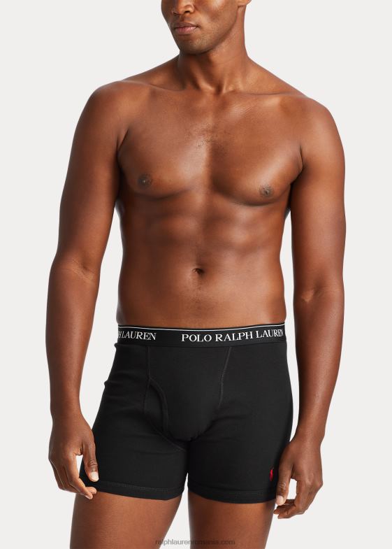 gri asortat bărbați Ralph Lauren Slip boxer absorbant, pachet de 3 046888553