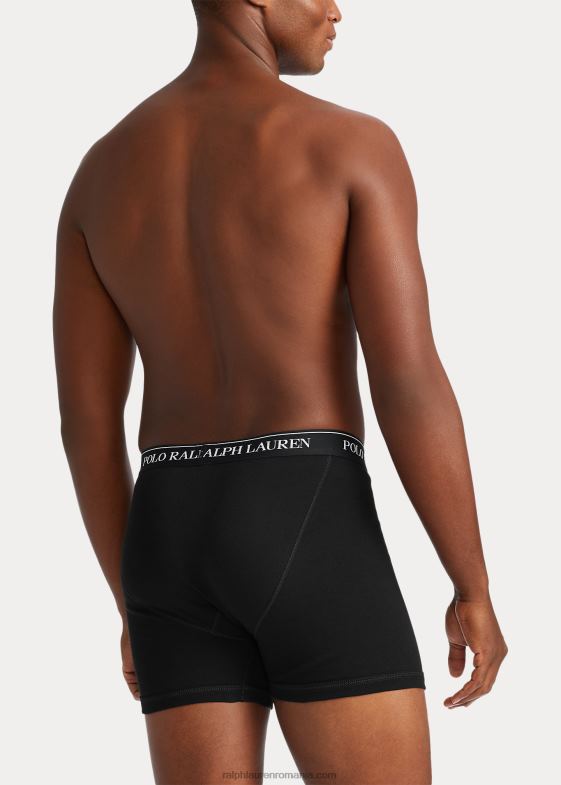 negru/rl2000 roșu bărbați Ralph Lauren boxer slip 3-pachet 046881508