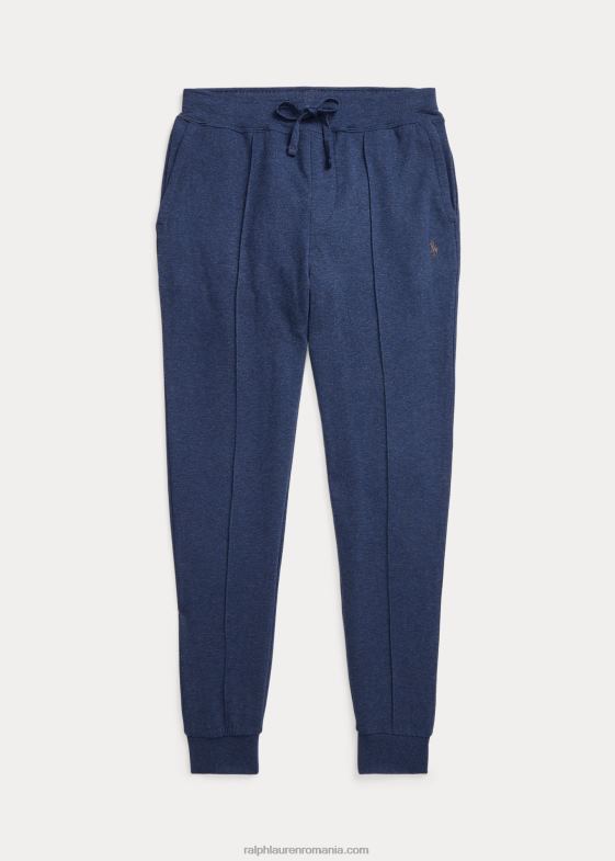 primăvară navy heather bărbați Ralph Lauren pantaloni de jogger din jerseu de lux 04688720