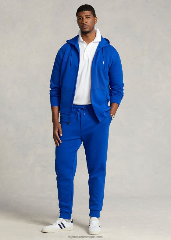 stea de safir bărbați Ralph Lauren pantalon de jogger din tricot dublu 046881531