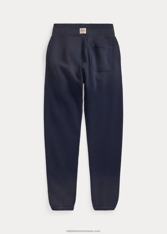 bleumarin decolorat bărbați Ralph Lauren pantalon de trening fleece 046881714