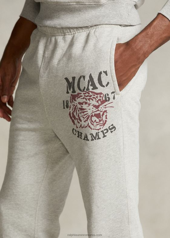 brooklyn heather bărbați Ralph Lauren pantalonul de trening din colecția Morehouse 046881289