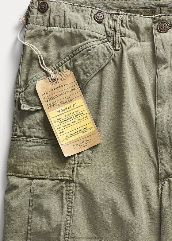 adăpost verde bărbați Ralph Lauren marfă ripstop scurtă 046888694