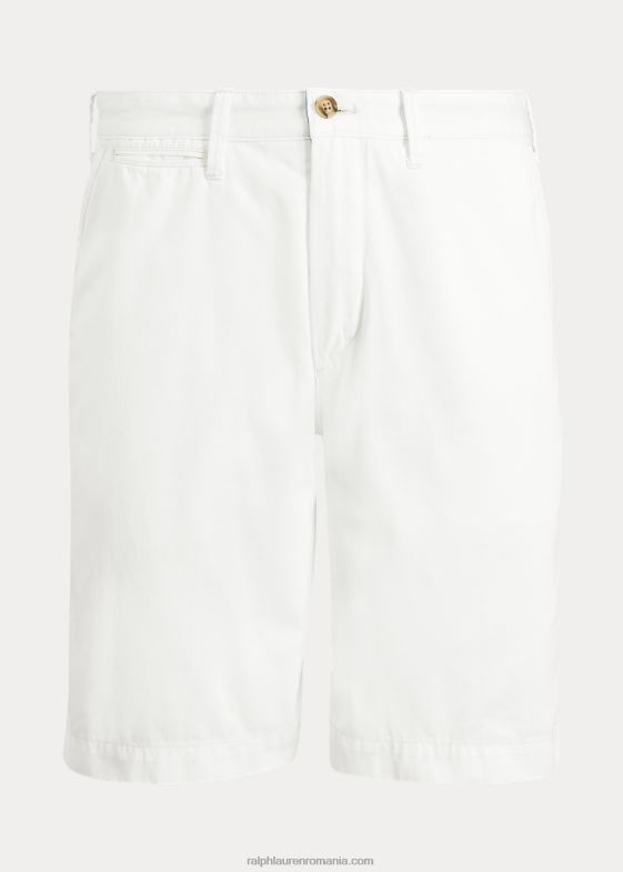 alb bărbați Ralph Lauren Pantaloni scurti chino de 10 inchi, cu potrivire relaxată 04688287