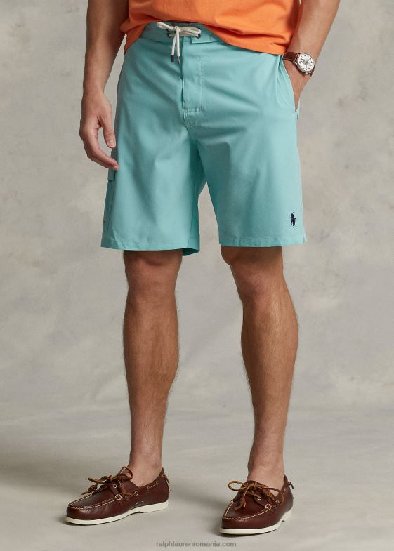 albastru hammond bărbați Ralph Lauren Trunchi de baie Kailua de 8,5 inchi cu ajustare clasică 04688383