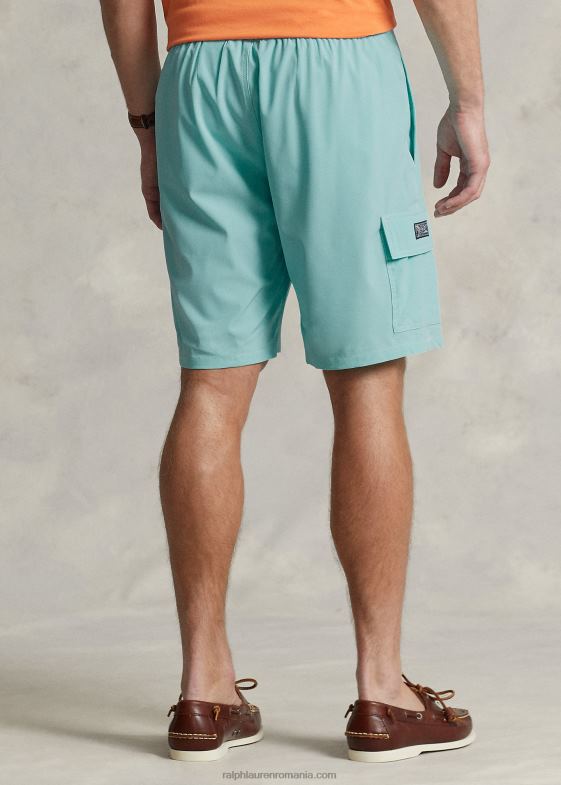 albastru hammond bărbați Ralph Lauren Trunchi de baie Kailua de 8,5 inchi cu ajustare clasică 04688383