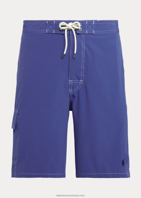 albastru stralucitor bărbați Ralph Lauren Trunchi de baie Kailua de 8,5 inchi cu ajustare clasică 04688384