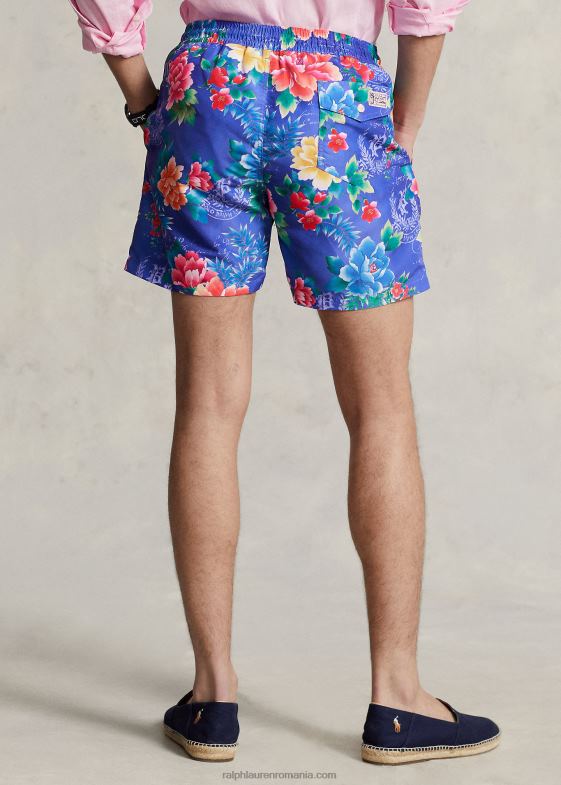 avondale floral bărbați Ralph Lauren Trunchiu de baie clasic pentru călători de 5,75 inci 04688771