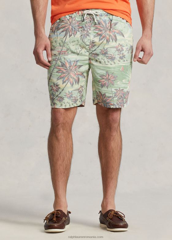 bazar de plajă hawaian bărbați Ralph Lauren trunchi de baie traveller cu potrivire clasică 046881323