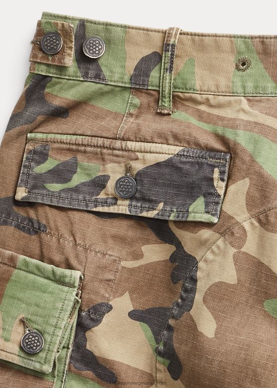 camo de pădure bărbați Ralph Lauren marfă ripstop scurtă 046881724