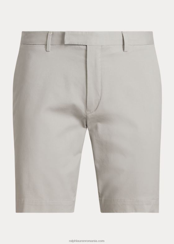 ceață cenușie bărbați Ralph Lauren Pantalon scurt chino stretch slim fit de 9 inchi 04688538