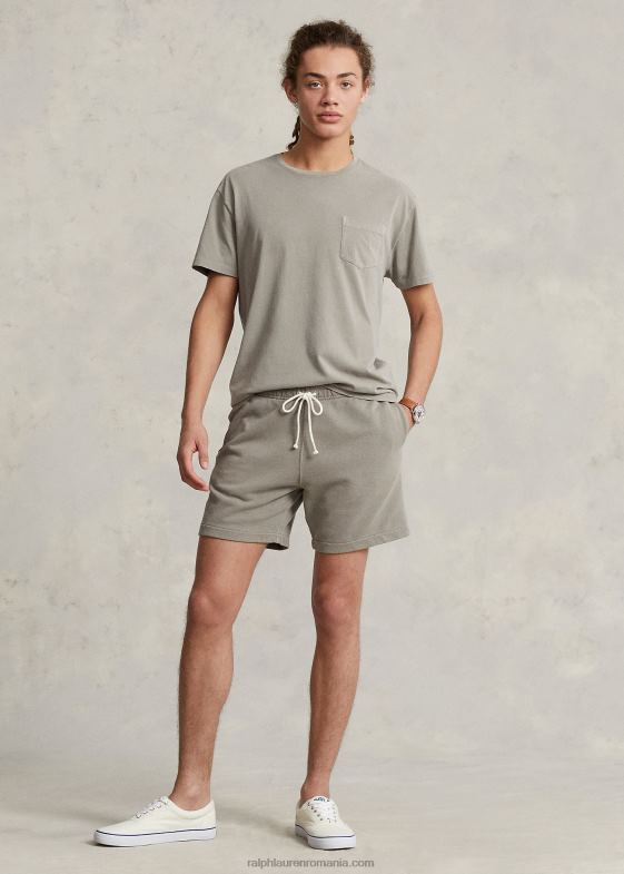 ceață cenușie bărbați Ralph Lauren Pantalon scurt din lână vopsit în haine de 6 inci 04688692