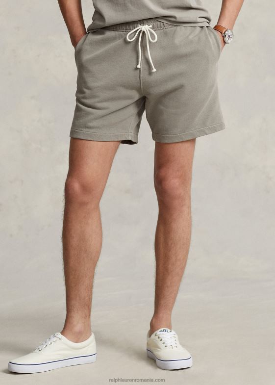 ceață cenușie bărbați Ralph Lauren Pantalon scurt din lână vopsit în haine de 6 inci 04688692
