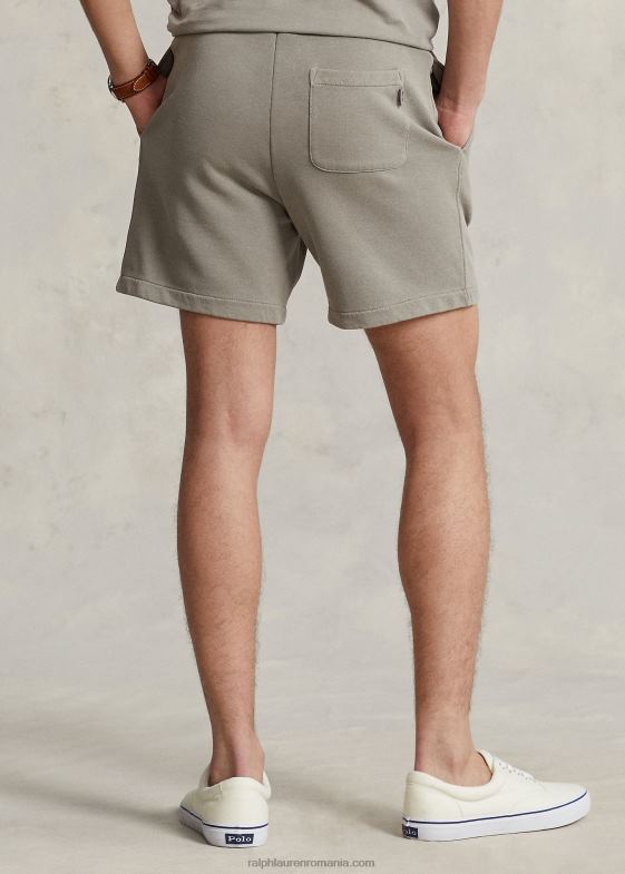 ceață cenușie bărbați Ralph Lauren Pantalon scurt din lână vopsit în haine de 6 inci 04688692