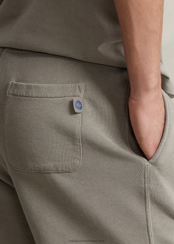 ceață cenușie bărbați Ralph Lauren Pantalon scurt din lână vopsit în haine de 6 inci 04688692