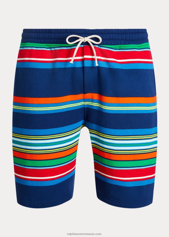 cobalt închis/dungă bărbați Ralph Lauren lână în dungi scurte 046881349