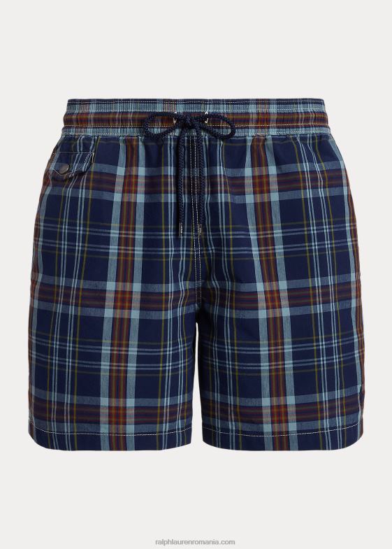 indigo/roșu multi bărbați Ralph Lauren Trunchi de baie de 5,75 inci 046881171