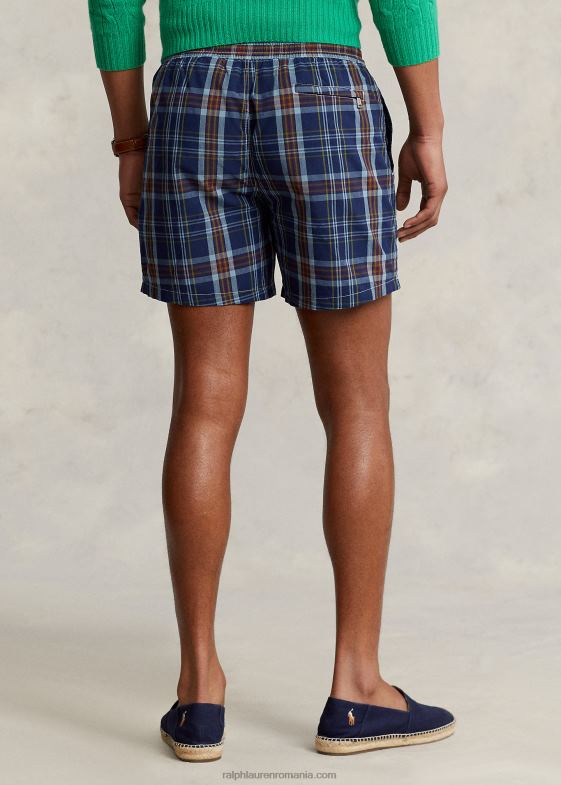 indigo/roșu multi bărbați Ralph Lauren Trunchi de baie de 5,75 inci 046881171