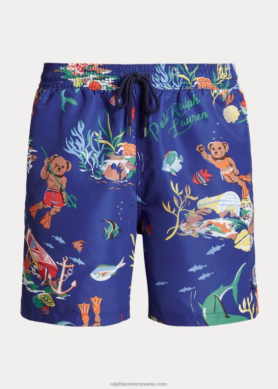 ligi mai jos bărbați Ralph Lauren Trunchi de baie de 5,75 inci pentru urs polo călător 04688562