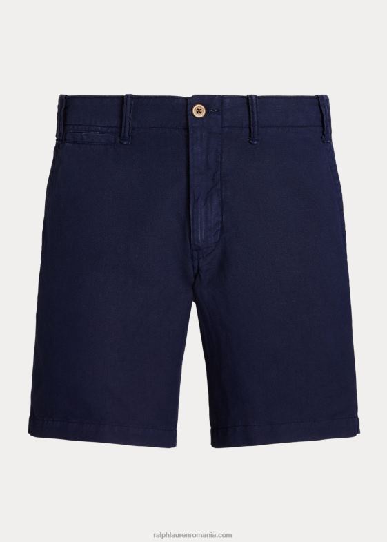 marina newport bărbați Ralph Lauren Scurt scurt din bumbac-in, cu ajustare dreaptă de 8 inci 046888644